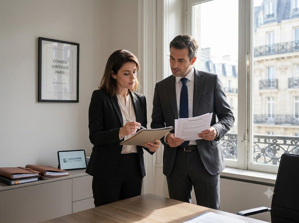 Signature d'un contrat de travail